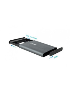 CARCASA EXTERNA HDD/SSD 2.5\" SATA I,II,III USB MICRO-B A USB A TOOQ 2