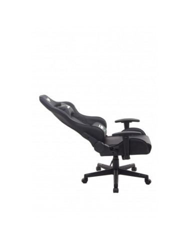 SILLA GAMING SERIE DEMON LORD NEGRA CROMAD