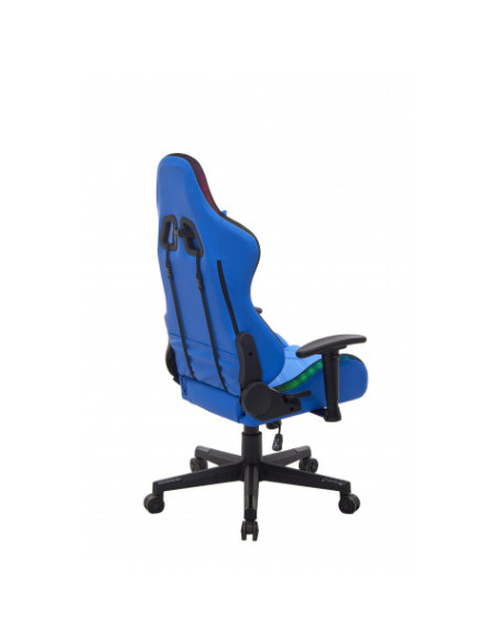 SILLA GAMING RGB SERIE FENRIR AZUL CROMAD
