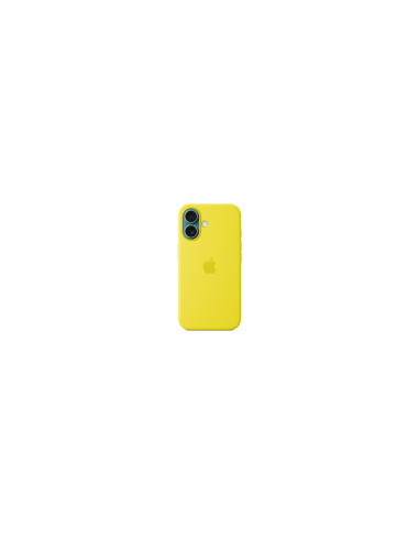 Apple Funda de silicona con MagSafe para el iPhone 16 - Amarillo carambola