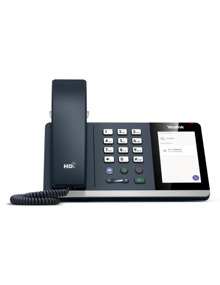 Yealink MP45 teléfono IP Negro, Gris