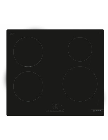Bosch Serie 4 PUE611BB5E hobs Negro Integrado 60 cm Con placa de inducción 4 zona(s)