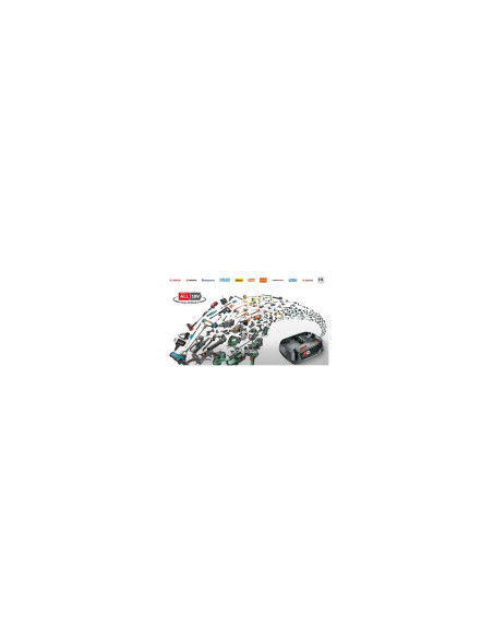 Bosch EasyChain 18V-15-7 Negro, Verde