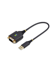 StarTech.com Cable Adaptador USB a Serie de 30cm - Retención COM -