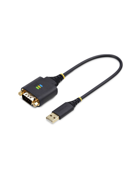 StarTech.com Cable Adaptador USB a Serie de 30cm - Retención COM -