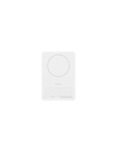 Belkin BPD016hqWH 5000 mAh Cargador inalámbrico Blanco