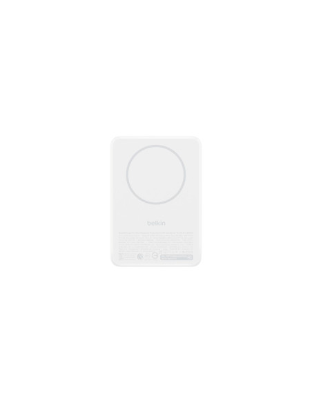 Belkin BPD016hqWH 5000 mAh Cargador inalámbrico Blanco