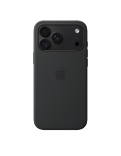 Apple Funda de silicona con MagSafe para el iPhone 18 Pro Max - Negro