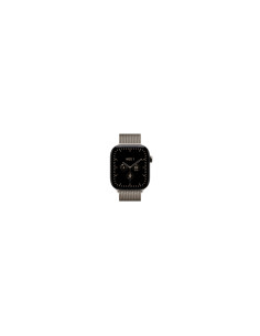Apple Watch Series 12 (GPS + Cellular) - Caja de titanio en color natural (46 mm) - Pulsera Milanese Loop color natural - Talla 2