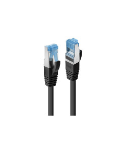 Lindy 47412 cable de red Negro 1 m Cat6a S/FTP (S-STP)