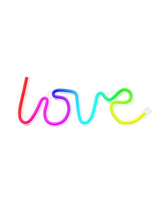 LAMPARA DECORATIVA NEON LED LOVE FOREVER