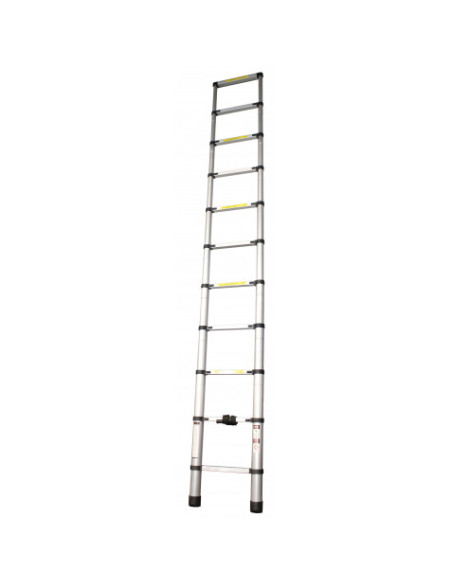 ESCALERA EXTENSIBLE ALUMINIO 10 PELDAÑOS 3.2 METROS MADER