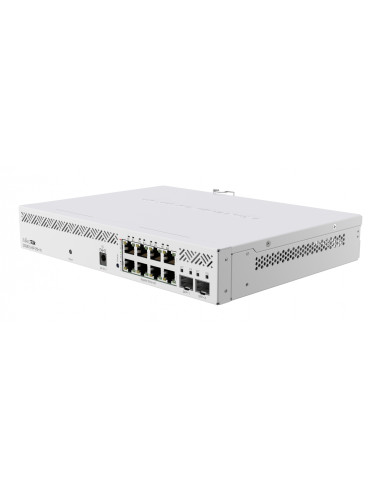 Mikrotik CSS610-8P-2S+IN switch Gestionado Gigabit Ethernet (10/100/1000) EnergÍ­a sobre Ethernet (PoE) Blanco