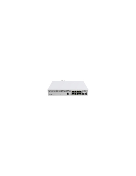 Mikrotik CSS610-8P-2S+IN switch Gestionado Gigabit Ethernet (10/100/1000) EnergÍ­a sobre Ethernet (PoE) Blanco