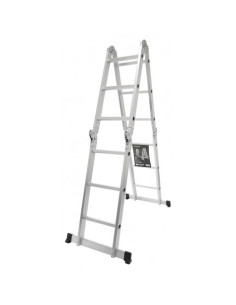 ESCALERA ALUMINIO ARTICULADA 3X4 MADER