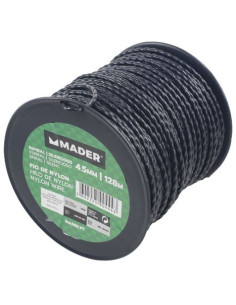 NYLON CORTE REDONDO DESBROZADORA 4.5mmX128mts MADER