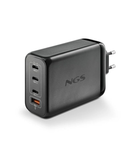 CARGADOR DE PORTATIL NGS BUD GAN 3XUSB-C/USB-A 240W BLACK