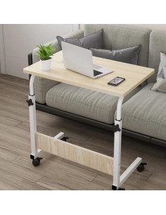 MESA AUXILIAR MADERA METAL PLEGABLE CONFORTIME 2