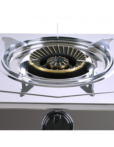 COCINA GAS INOX 1 FUEGO SERIE STRONG MUVIP