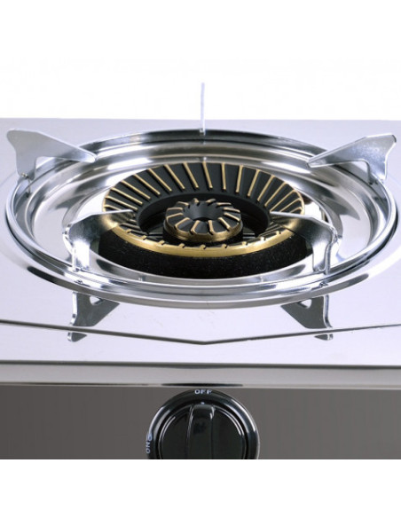 COCINA GAS INOX 1 FUEGO SERIE STRONG MUVIP