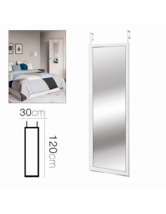 ESPEJO PARA PUERTA BLANCO 30X120 URBAN LIVING