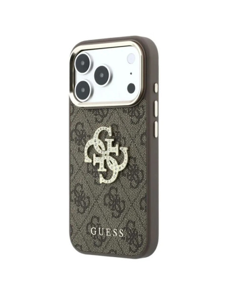 CARCASA GUESS DIAMOND MARRON IPHONE 17 PRO MAX / IPHONE 18 PRO MAX