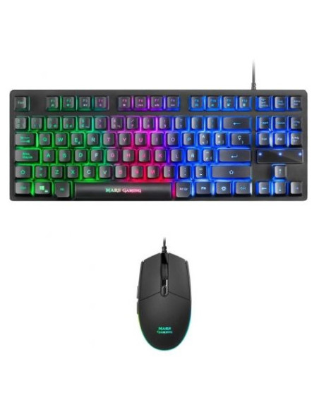 KIT TECLADO + RATÓN GAMING MARS GAMING MCPTKLES
