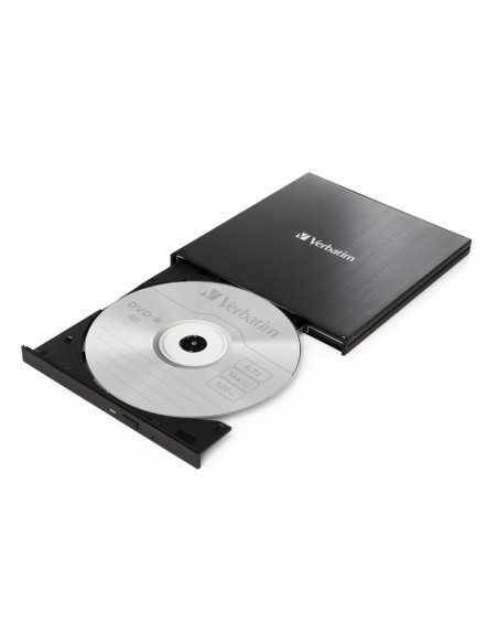 Unidad de disco optico Verbatim 43886 unidad de disco óptico DVDÂ±RW Negro 43886