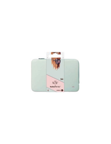 Mobilis 049006 maletines para portátil 40,6 cm (16") Funda Gris, Rosa