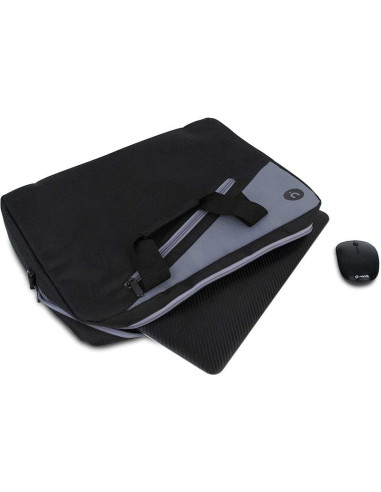 MALETIN NGS MONRAY MASTER 15,6 BLACK + RATON WIRELESS BLACK