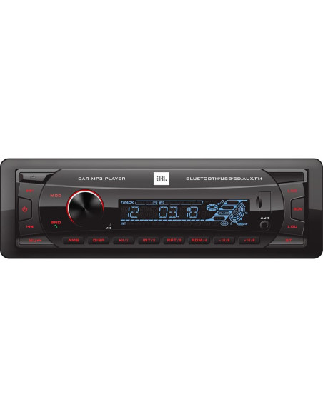 Jbl Celebrity 100 Auto Radio FM con Bluetooth, USB , Aux y 50W x 4