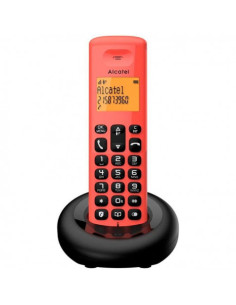 TELEFONO INALAMBRICO E160 ROJO ALCATEL