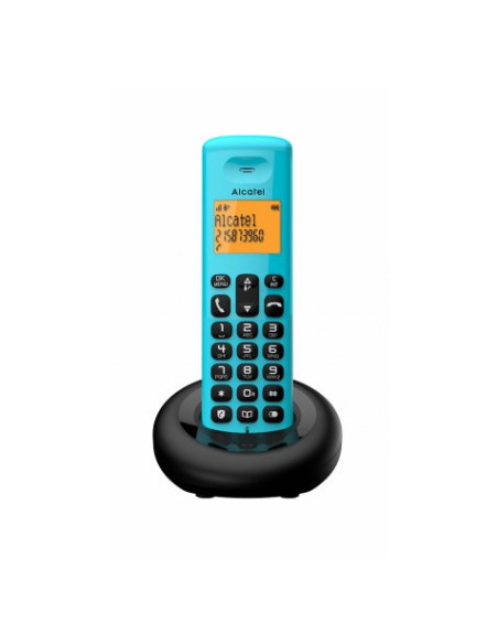 TELEFONO INALAMBRICO E160 AZUL CELESTE ALCATEL