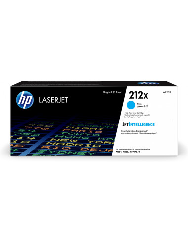 Toner hp 212X 1 pieza original cian W2121X