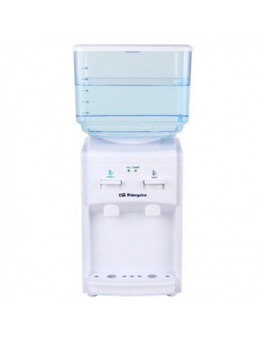DISPENSADOR DE AGUA ORBEGOZO DA 5525 - 70W - 7 LITROS - AGUA FRÍA/TIEMPO