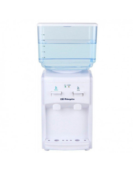 DISPENSADOR DE AGUA ORBEGOZO DA 5525 - 70W - 7 LITROS - AGUA FRÍA/TIEMPO