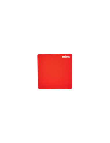 Nilox Alfombrilla para ratones, Roja