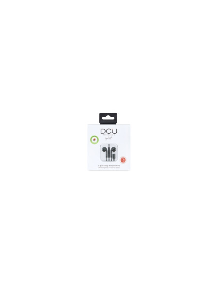 DCU Advance Tecnologic 34151016 auricular y casco Auriculares Alámbrico Dentro de oÍ­do Llamadas/Música Negro