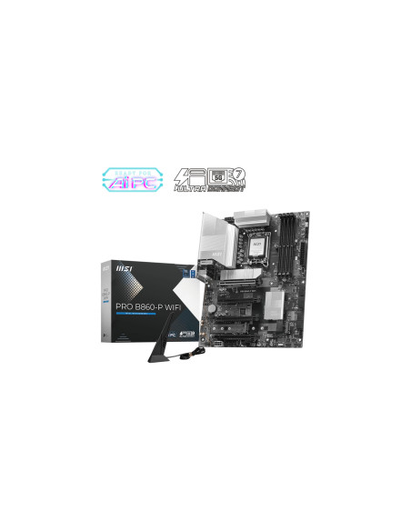 MSI PRO B860-P WIFI placa base Intel B860 LGA 1851 (Socket V1) ATX