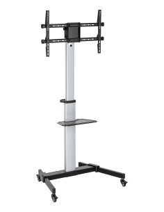 Ewent EW1583 soporte para TV 2,18 m (86") Negro, Gris