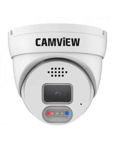 CAMARA IP DOMO 5MP POE FULL AI SIRENA, AUDIO, LUCES Y MICRO SD CAMVIEW