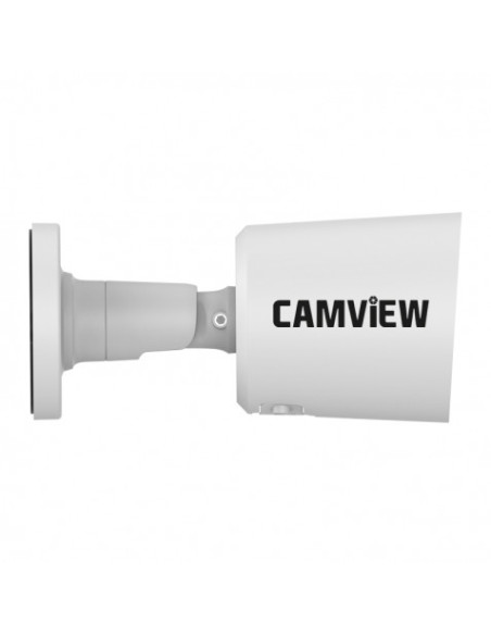 CAMARA IP BULLET 5MP POE FULL AI SIRENA, AUDIO, LUCES Y MICRO SD CAMVIEW