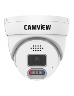 CAMARA IP DOMO 5MP POE CON AI SIRENA, AUDIO, LUCES Y MICRO SD CAMVIEW 2