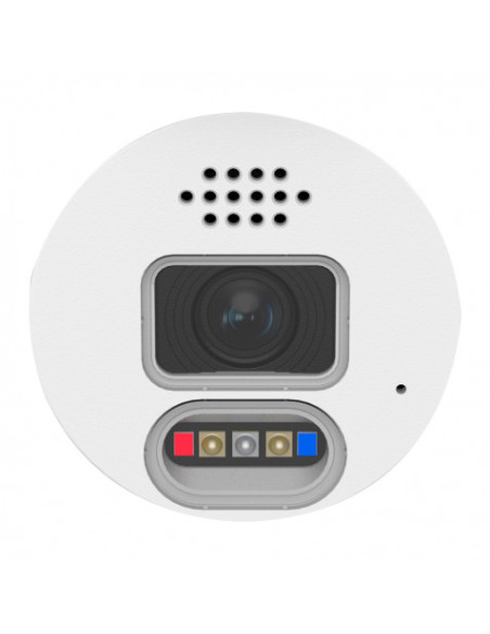CAMARA IP DOMO 5MP POE CON AI SIRENA, AUDIO, LUCES Y MICRO SD CAMVIEW