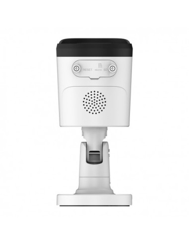 CAMARA IP BULLET 5MP POE CON AI SIRENA, AUDIO, LUCES Y MICRO SD CAMVIEW