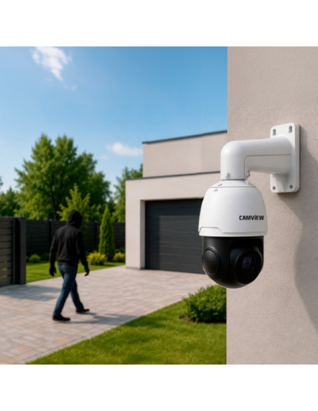 CAMARA IP PTZ 2MP POE ZOOM ÓPTICO 18X VISION NOCTURNA 100M CAMVIEW