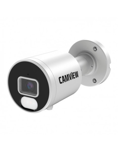 CAMARA IP BULLET 4MP POE DUAL LIGHT CON IA MICRÓFONO Y MICRO SD CAMVIEW