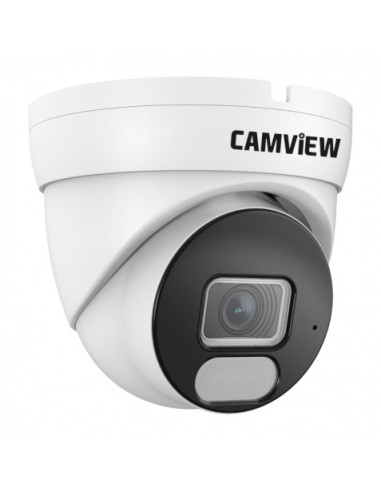 CAMARA IP DOMO 4MP POE DUAL LIGHT CON IA MICRÓFONO Y MICRO SD CAMVIEW