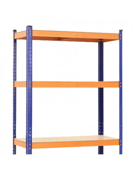 ESTANTERIA METALICA 5 BALDAS 180X80X40CM 100KGS BLIM