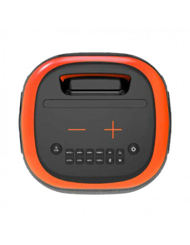 ALTAVOZ KARAOKE PORTATIL COOLSOUND BLAST 8\" 300W NARANJA